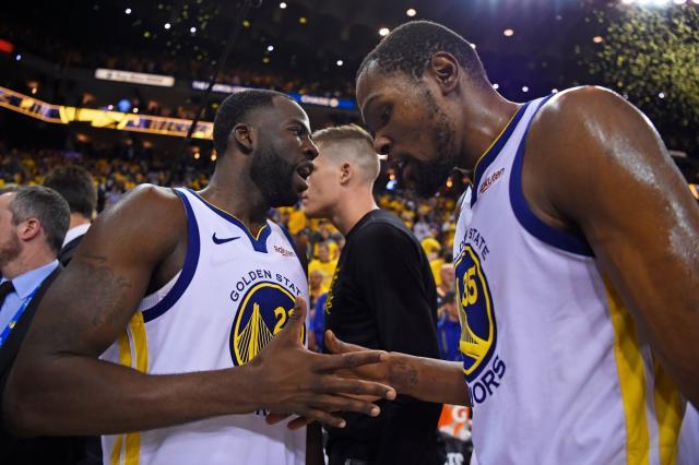 开云体育平台-格林公式逼走杜兰特？老冤家聚首畅谈勇士解体之谜